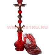 Кальян средний на 2 трубки (F1583R) 51 см, цвета в ассортименте, 12 шт/кор