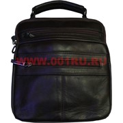 Сумка кожаная мужская коричневая