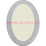 Фоторамка овальная белая 10*15