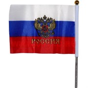 Флаг России на машину 10х15 см 12 шт/блок (цена за 1 шт)