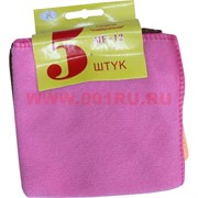 Салфетки из микрофибры набор из 5 шт (30х30см) 200 шт/кор