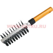 Расческа Royal Rose (9907) двусторонняя деревянная 12 шт/упаковка