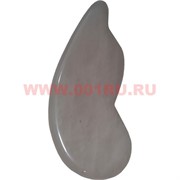 Гуаша массажер из розового кварца (арт.7)