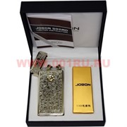 Зажигалка Jobon разрядная с узорами с зарядкой от USB