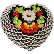 Шкатулка из березы "Сердце"