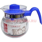 Чайник 1л "Termisil" из жаропрочного стекла, 6 шт/кор