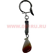 Брелок из сердолика разных форм 10 шт/связка