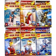 Конструктор Iron Man 6 моделей 12 шт/уп