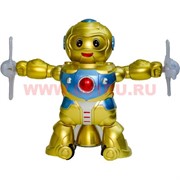 Игрушка музыкальная "Робот" крутящаяся