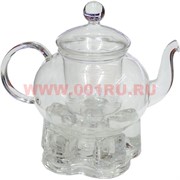Чайник заварочный стеклянный большой