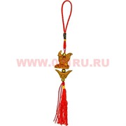Подвеска Петух и слиток "под дерево" символ 2017 года
