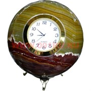 Часы из оникса "Шар" 11 см (4") на подставке