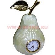 Часы из оникса "Груша" 20см