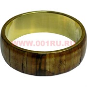Браслет индийский из латуни и кости, коричневый
