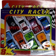 Машинки гоночные City Racer 10 шт/уп