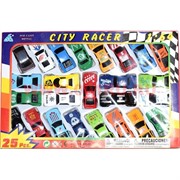 Машинки гоночные City Racer 20 шт/уп