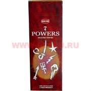 Благовония HEM "7 Powers" (Семь сил) 6 шт/уп, цена за уп