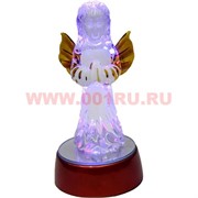 Ангелочек светящийся на подставке с батарейками