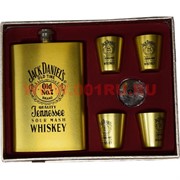 Набор «Виски Jack Daniel's» (003-8) фляга 9 унций и 4 стаканчика