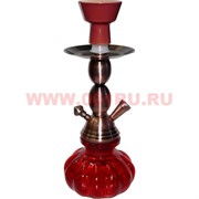 Кальян малый (A1155) на 1 трубку цвета миксом 27 см (металл, стекло) 24 шт/кор