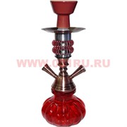 Кальян малый (5073) на 2 трубки цвета миксом 27 см (металл, стекло)