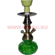 Кальян малый (F1594) на 1 трубку цвета миксом 27 см (металл, стекло)