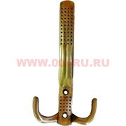 Крючок мебельный трехрожковый (11) "бронза", цена за 300 шт\кор