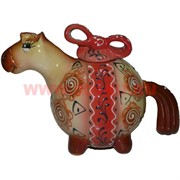 Чайник "лошарик" из керамики (16 см высота)