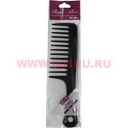 Расческа "Royal Rose" большая цвет черный
