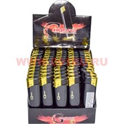 Зажигалки газовые Crusaz черные 50 шт/бл