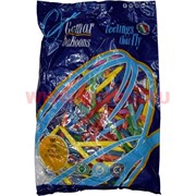 Шарики надувные 100 шт (D4/80) ШДМ (шарик для фигурок) 55801 (5х140см)