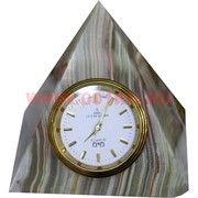 Часы из оникса "Пирамида" 18 см (6 дюймов)