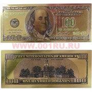 Янтра 100 $ двухсторонняя из металлизированного пластика