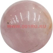Шар из розового кварца 3,5 см (1 размер)