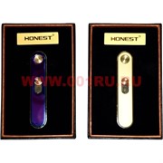 Зажигалка USB спиральная Honest узкая