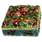 Шкатулка со стразами "Квадрат"
