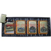 Зажигалка бензиновая оптом "American Classic" 4 шт\бл (8603), цена за 4 шт