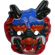 Маскарадная маска "Дракон" 120 шт/блок