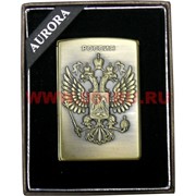 Зажигалка Aurora "Россия Орел"