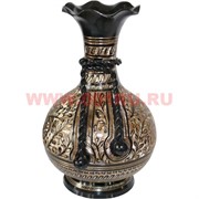 Ваза из латуни широкая 17 см (Индия)