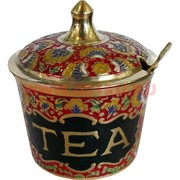 Емкость для чая из латуни (Индия)