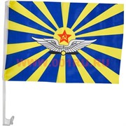 Флаг ВВС СССР 30х45 с креплением на машину, 12 шт/бл