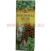 Благовония HEM "Пачули+Мускус", цена за уп из 6 шт