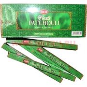 Благовония HEM sq Flora Patchouli Masala 25 шт\уп