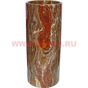 Ваза из оникса "цилиндр" 30 см (толстая) 4х12 дюйма