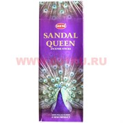 Благовония HEM "Сандаловая королева", цена за уп из 6 шт
