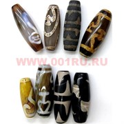 Бусины Дзи разные в ассортименте, цена за 1 шт