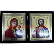 Икона "книга" средняя в бархате 22х36,5 см