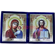 Икона "книга" большая в бархате 27х46,5 см