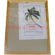 Фоторамка 30х40 деревянная со стеклом